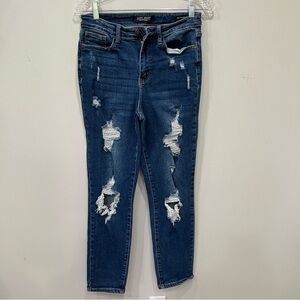 Judy Blue Boyfriend Fit Distressed Jeans Women’s Size 5/27